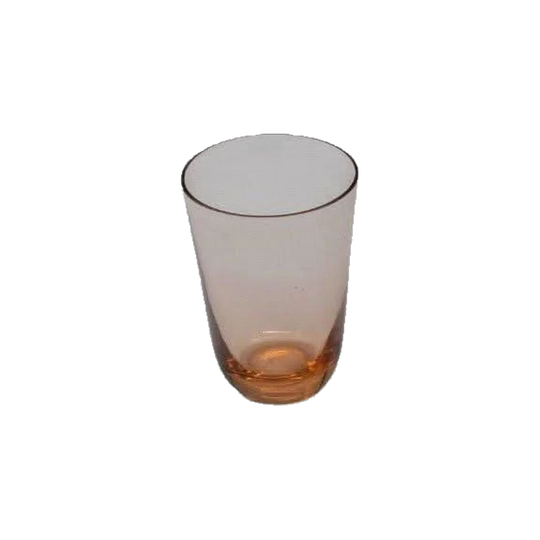 Vintage Tangerine Shot Glasses x 2