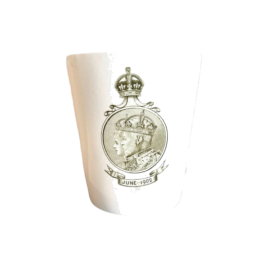 Royal Doulton King Edward VII 1902 Coronation Dinner Commemorative Beaker