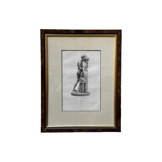 Framed Sculpture Print, Style 6 (36 x 46 cm)