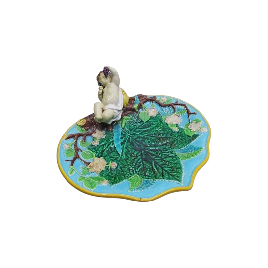 George Jones Majolica ‘Bacchus’ Serving Dish