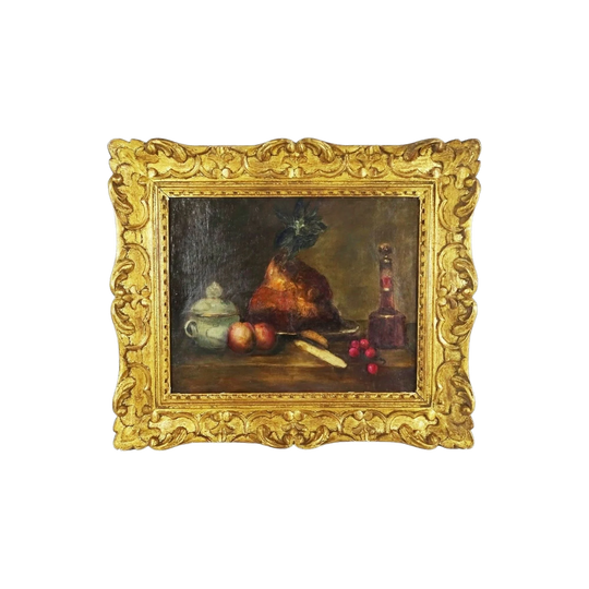 Jean Alphonse Stival (French, 1879–1944), “Still Life” – Oil on Canvas in Period Gilt French Frame