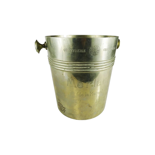 Christofle for Morlant French silver-plated champagne bucket, CB 160, 21 cm