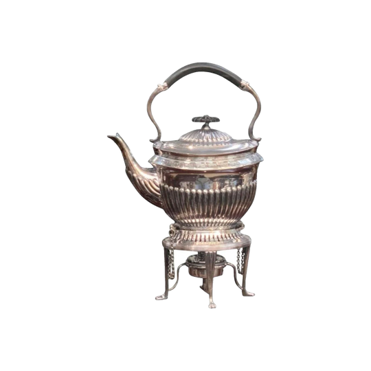 Silver-Plated Kettle on Stand, c. 1900
