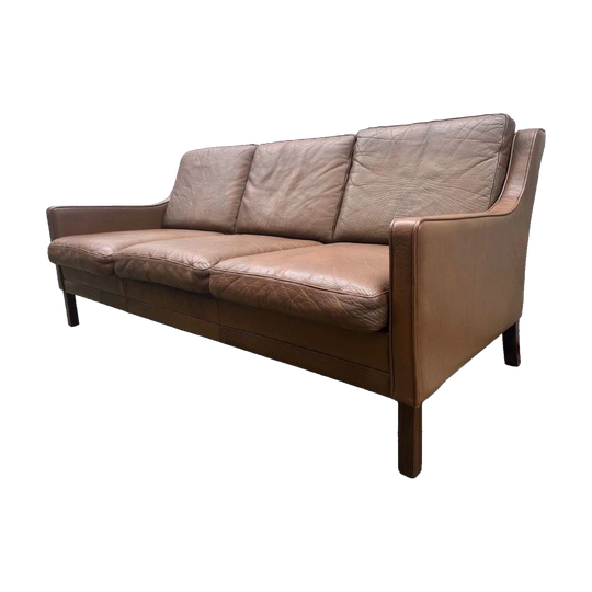 Three-Seat Leather Sofa by Georg Thams, Denmark