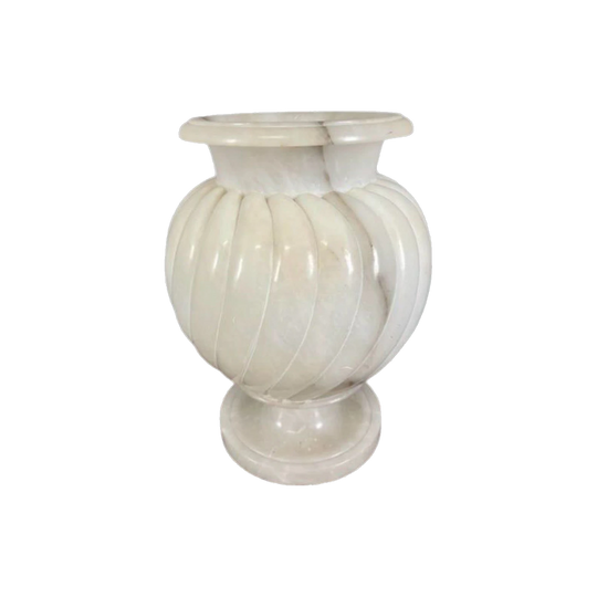 Vintage Italian Alabaster Table Lamp / Mood Light, Early 1900s