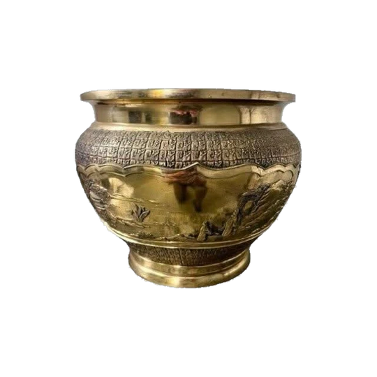 Antique Japanese Meiji Period (1860–1912) Bronze Jardinière