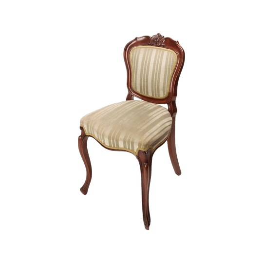 Antique English Mid-Victorian Mahogany Dining Chairs, Set of 8 with 2 Carvers