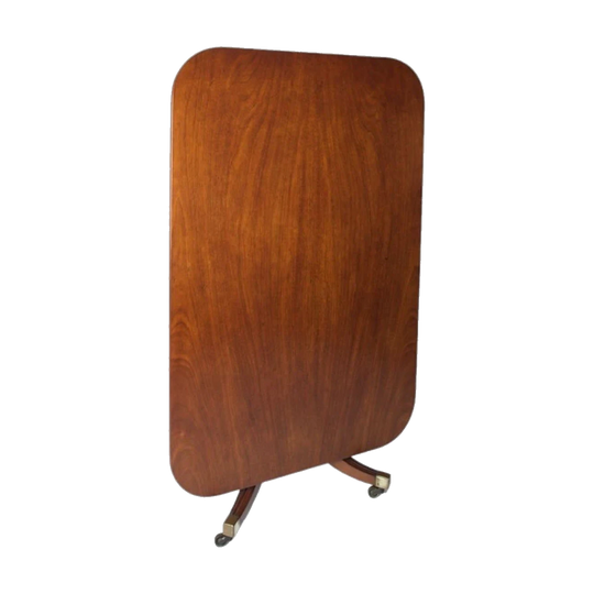 Antique English George III Regency Mahogany Tilt-Top Breakfast / Dining / Supper Table, Early 1800s