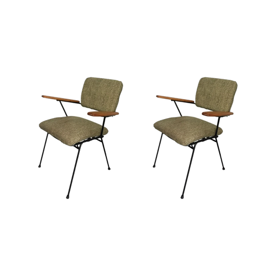 Fler TVS Dining Chairs, Set of Four, Australia, 1960s – Restored and Reupholstered