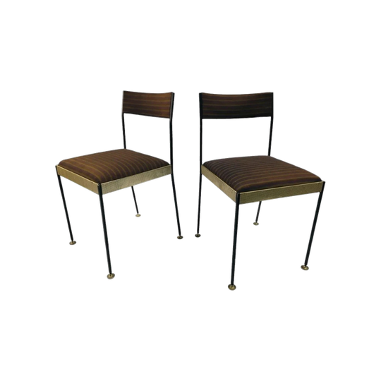 Australian Mid-Century Pair of Side Chairs by Wood Williams, Melbourne, 1960s
