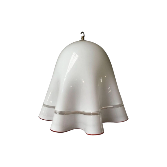 Mid-Century Murano Handkerchief Glass Pendant Light, 1960s