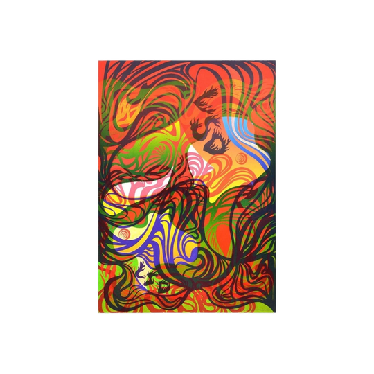 LSD Psychedelic Advertising Poster by Lothar Gunther Buchheim (1918–2007), Original Vintage, Pipa Pop