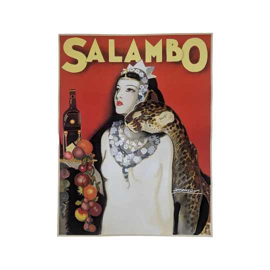 Vintage "Salambo" Poster