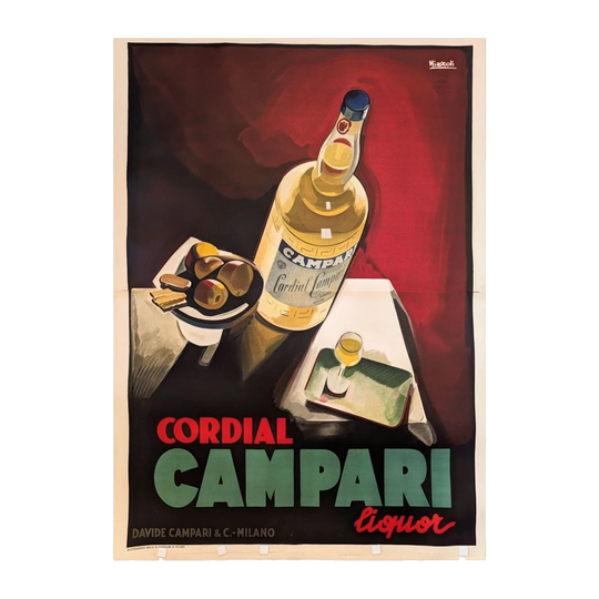 Cordial Campari Liquor Advertisement, 1926