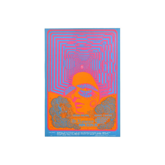 1967 Avalon, San Francisco Concert Poster – Big Brother and the Holding Company, Mt. Rushmore (23–25 November)