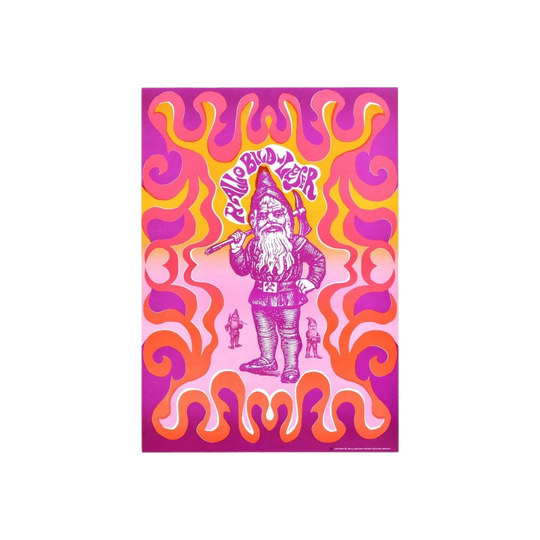 Lothar Gunther Buchheim ‘Hallo Bild Leser (Hello Picture Readers)’ Original German Advertising Poster – Psychedelic Gnome ‘Pipa Pop’