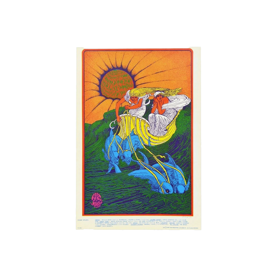 Canned Heat & Siegal Schwall Denver Concert Poster, December 1967