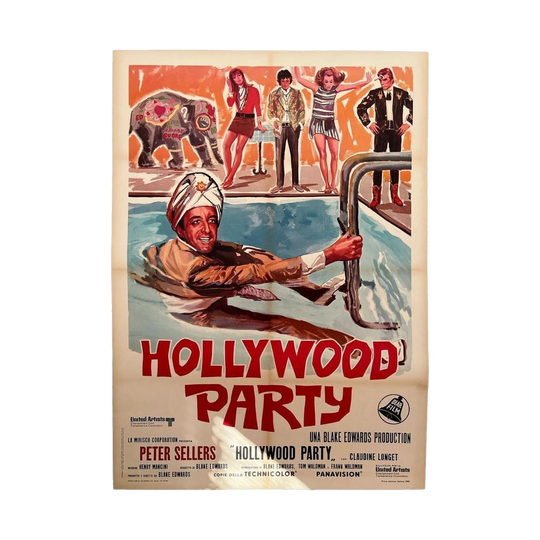 Hollywood Party Italian Movie Poster