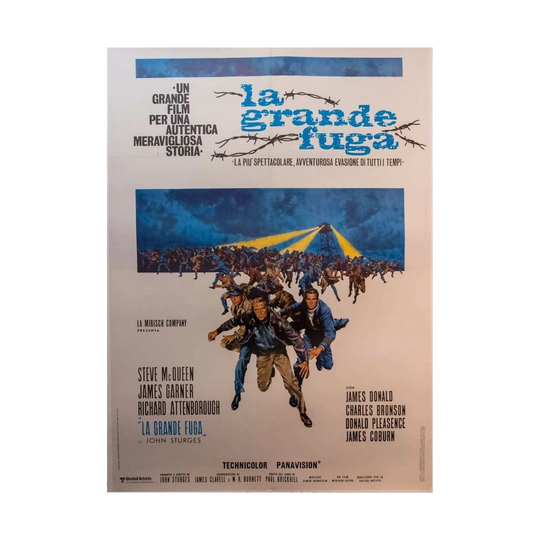 La Grande Fuga, 1963 (Italy) — 159 cm x 110 cm