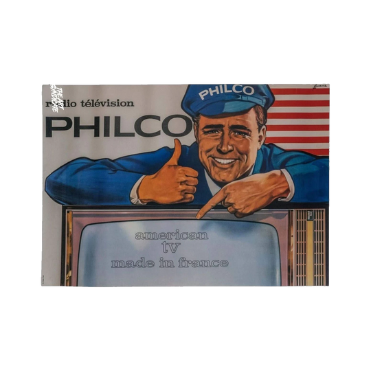 Philco Television, Pierre Couronne, 1958, France
