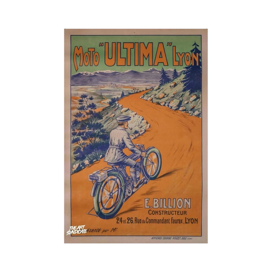 Moto Ultima Lyon, Anonymous, France, circa 1914
