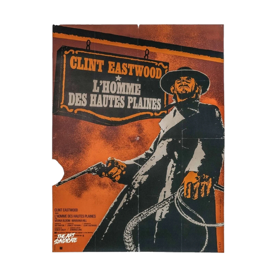 Clint Eastwood – High Plains Drifter, Anon, 1973, France