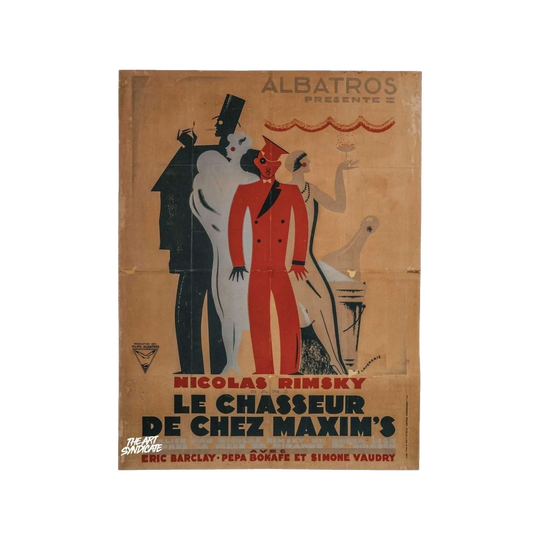 Raymond de Lavererie ‘The Porter from Maxim’s’, 1927, France – Framed