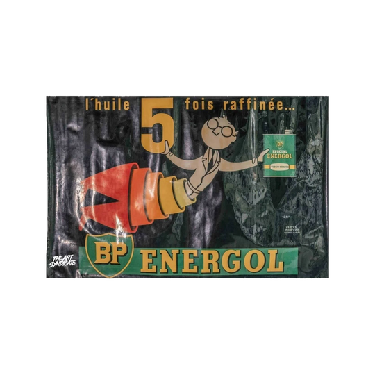 BP Energol, c.1950, French, Herve Morvan – Vinyl (Laminated), Auto