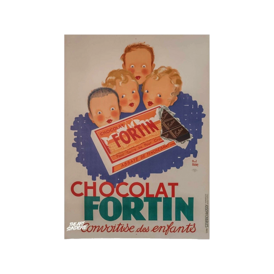 Chocolat Fortin by Paul Igert, France