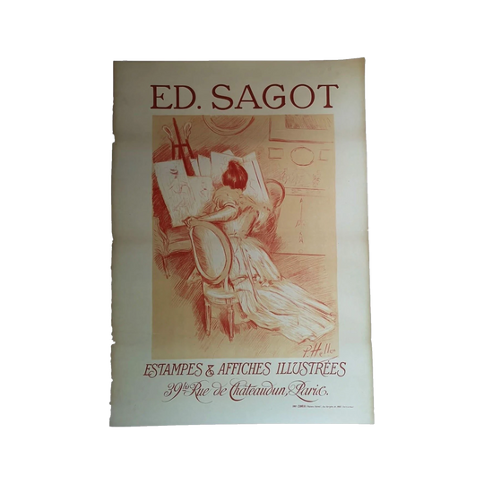 Ed. Sagot Estampes Affiches Illustrées, 1896 — Paul César Helleu (France)