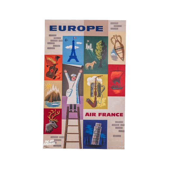 Europe Air France — Jean Carleu, 1957 (France)