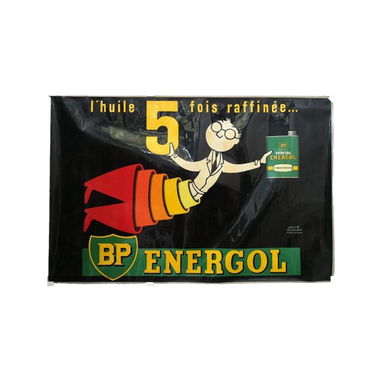 BP Energol, Bernard Villemot, France, c.1950, Vinyl Laminate