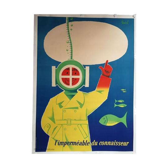 L'Impermeable Du Connaisseu by Clement Hurel, France, c.1950