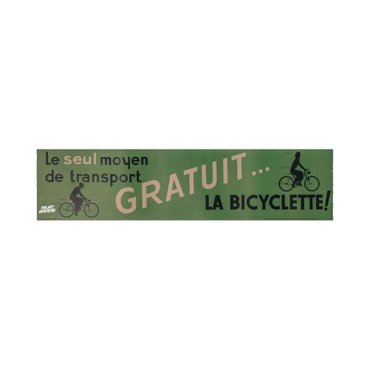 Gratuit La Bicyclette, Anonymous, France, c. 1930s