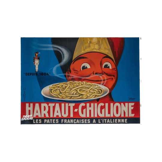 Hartaut-Ghiglione, Les Pates Françaises à l'Italienne, P. Bellenger, c.1955, France