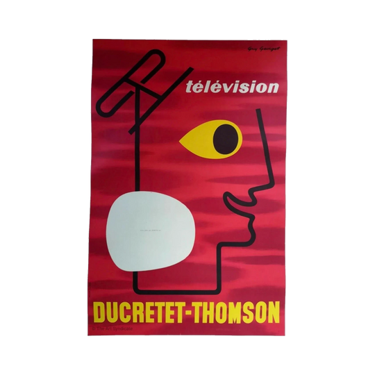Ducretet‑Thomson Television, Guy Georget, France, c. 1960s