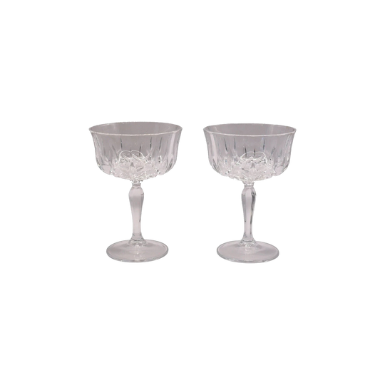 Barski Champagne Glasses Belle Coupes - Set of 2