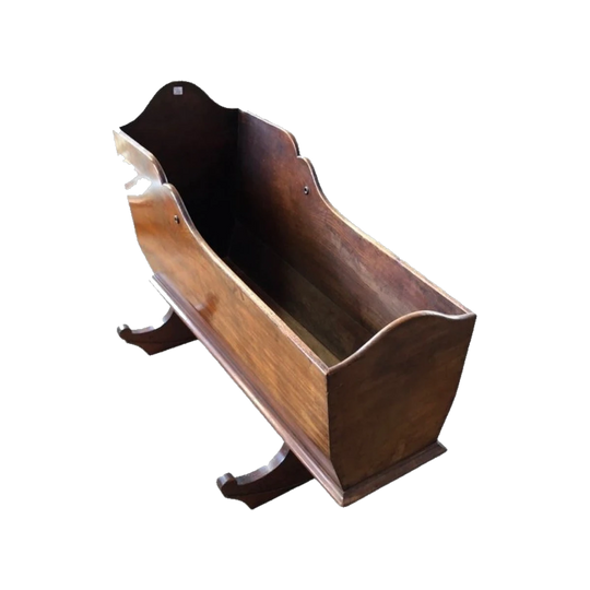 Georgian mahogany cradle, circa 1800