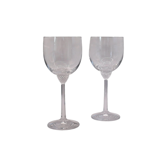 Villeroy and Boch "Octavie" set of two Water Goblets.