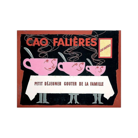 Cao Falieres Original Gouache