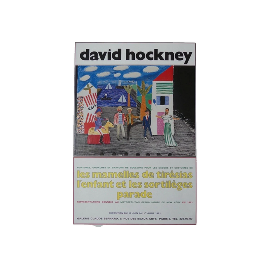 David Hockney "The Parade Outdoors"