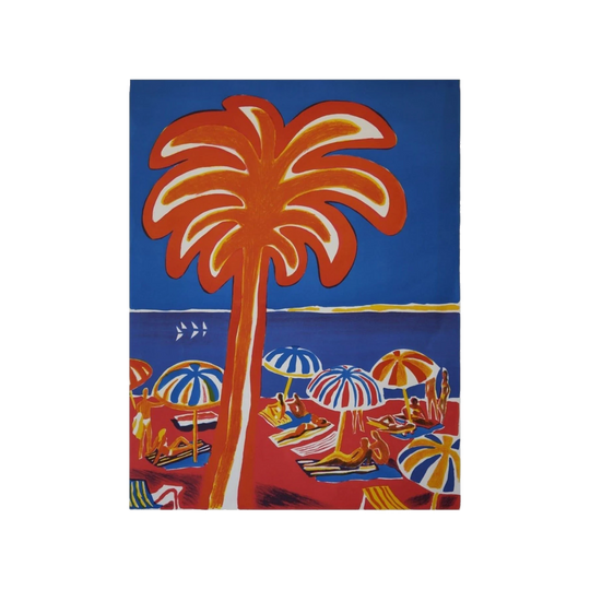 D'apres Villemot Lithograph