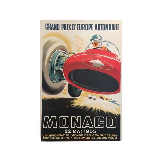 Monaco Grand Prix 1955 by J. Ramel