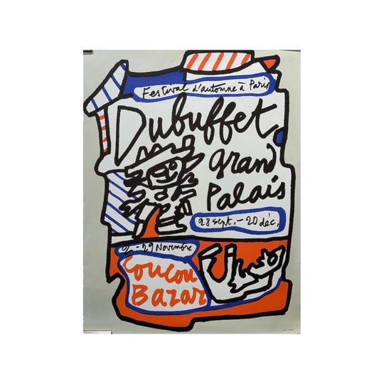 Jean Dubuffet Coucou Bazar 1973
