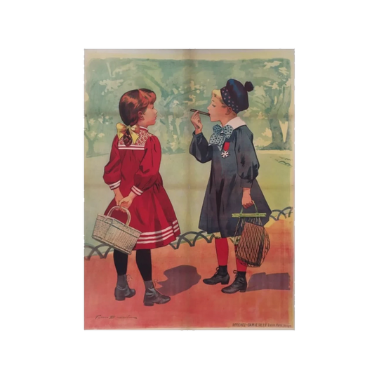 Chocolate Menier by Firmin bouisset affiche