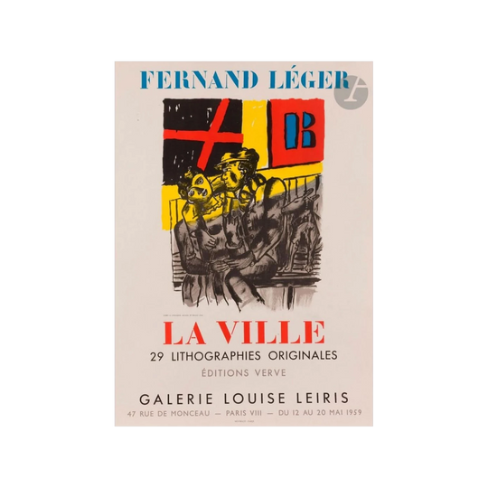 Fernand Leger Galerie Louise Leiris