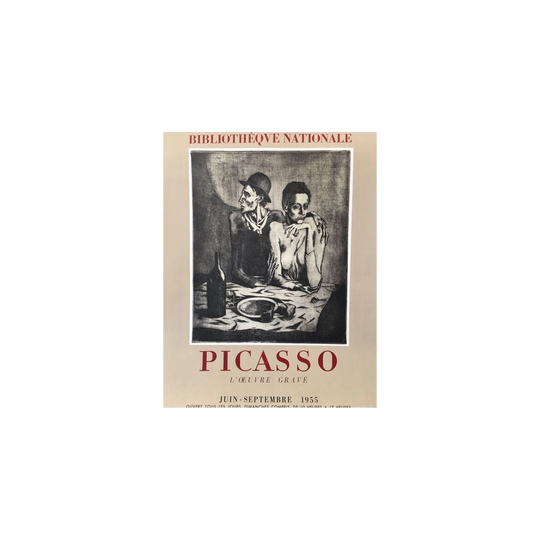 PICASSO l'œuvre gravé 1955
