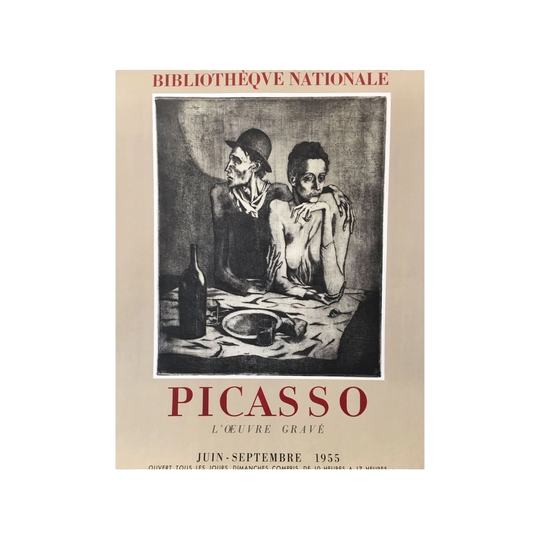 PICASSO l'œuvre gravé 1955