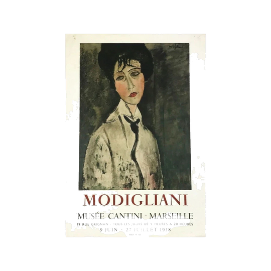 MODIGLIANI Amadeo Musée Cantini-Marseille