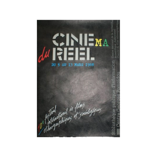 Centre Georges Pompodou Cinema du Reel 1988